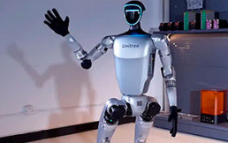 Robot chino logra dar impresionantes saltos mortales de costado