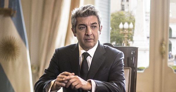Ricardo Darín será el presidente argentino en la película La Cordillera.