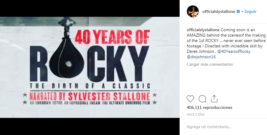 40 años de rocky documental