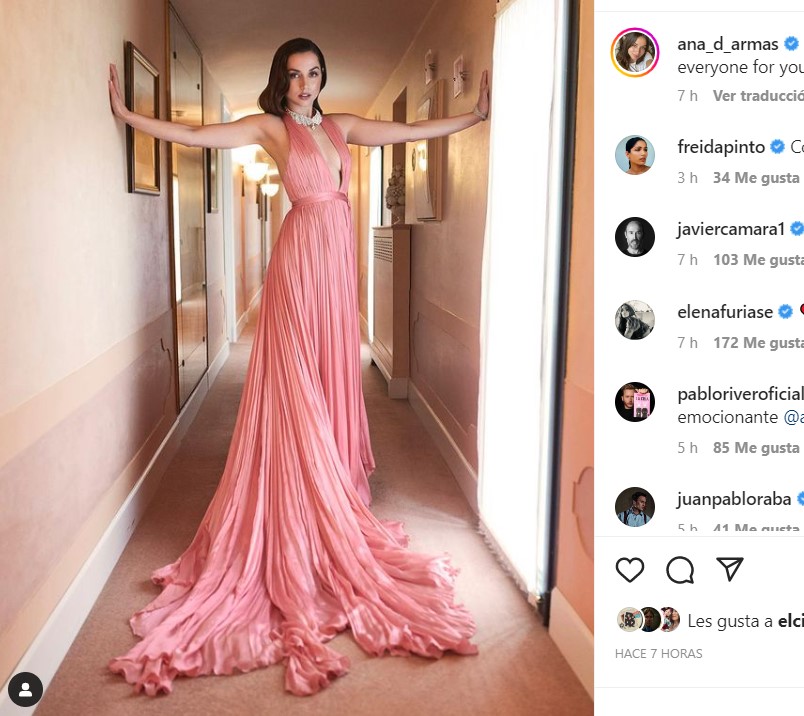 ana de armas marilyn vestido