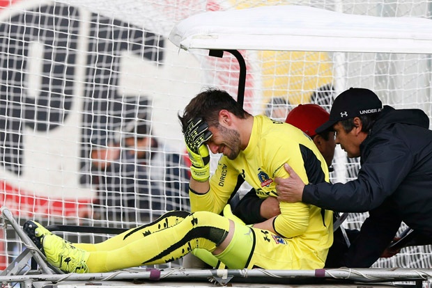 Momento clave: La lesión de Pablo Garcés.