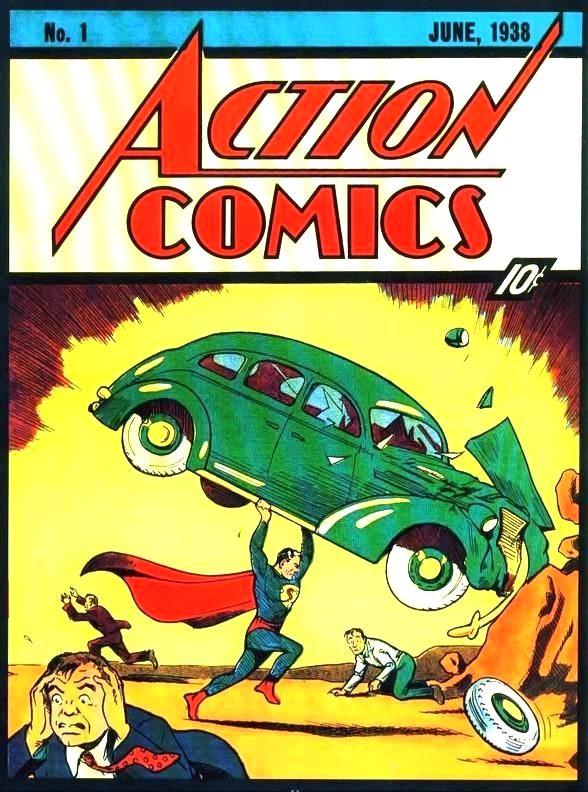 Portada de Action Comics nº1.