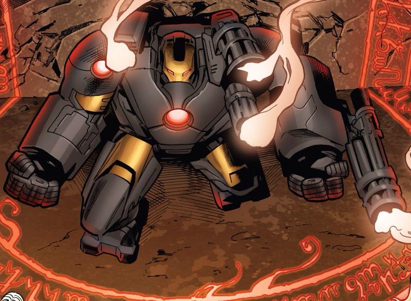 Iron Man armaduras.