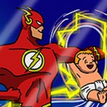 10 geniales ilustraciones muestran cómo se verían los hijos recién nacidos de los superhéroes