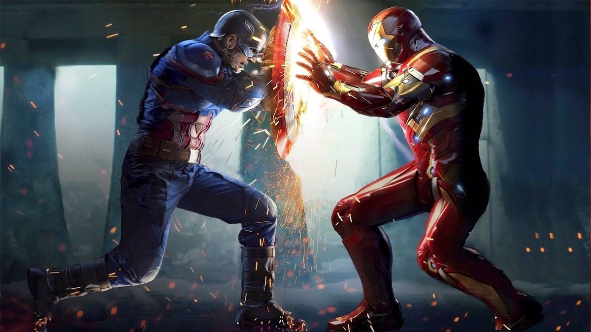 Capitán América vs Iron Man