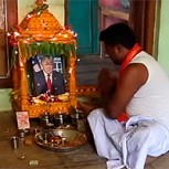 Bussa Krishna: El agricultor indio que adora a Donald Trump como una deidad hindú