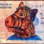 Los 10 mejores dibujos hechos sobre billetes argentinos: Insólita creatividad