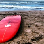 La tabla de surf más grande del mundo: 66 personas rompen récord Guinness