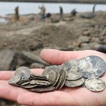 Encuentran tesoro con monedas de oro y plata en el río Danubio