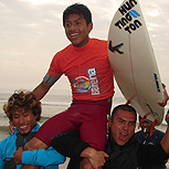 Juninho Urcia, campeón peruano de surf: Nada es imposible
