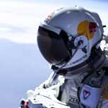 Impresionante salto al vacío desde cápsula espacial