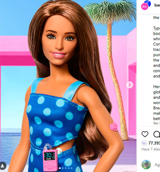 Barbie sumó a sus filas la primera muñeca con diabetes tipo 1