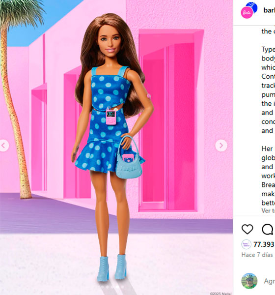 Barbie sumó a sus filas la primera muñeca con diabetes tipo 1