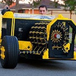 Primer auto hecho con legos: Asombrosa creación