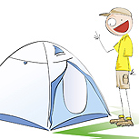Consejos para salir de camping con los niños