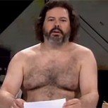 Conductor de TV argentina presentó su programa desnudo