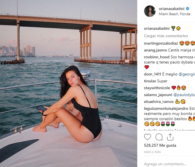 oriana sabatini dybala miami