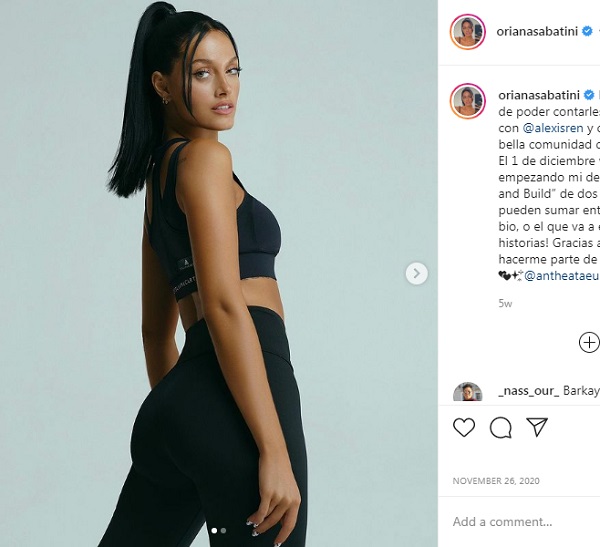 famosas argentinas que tienen mas seguidores en instagram oriana sabatini