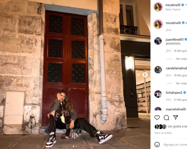 mica y cande tinelli paris 