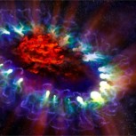 Desde Chile observan espectacular supernova: Una fábrica de polvo cósmico