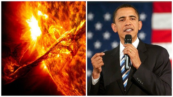 Obama tormenta solar