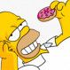 Homero Simpson celebra: La NASA “descubre” dónut gigante en Marte