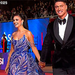 Emilia Dides y Sammis Reyes aprovecharon la Gala de Viña para terminar con los rumores de romance