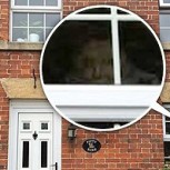 Mujer tomó una foto de su nueva casa y descubrió a un aterrador fantasma