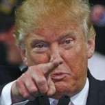 Increíble efecto de “espejo fantasma” en una foto del “número 2” de Donald Trump