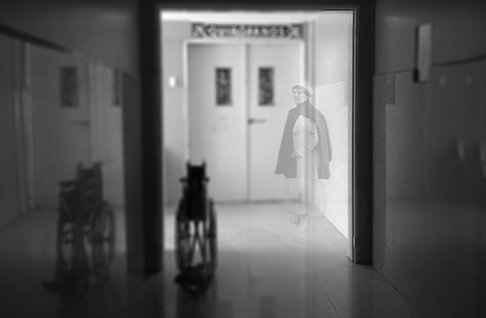 hospital enfermera fantasma