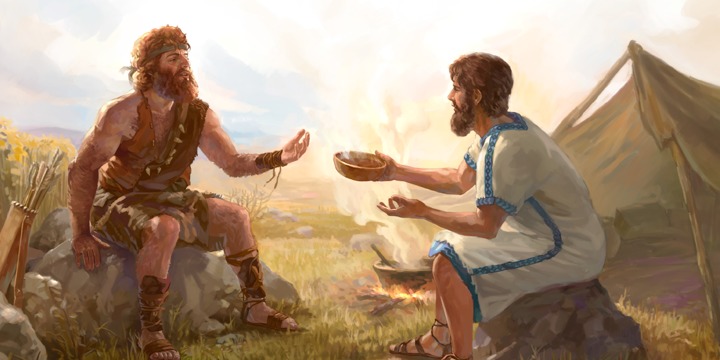 Esaú y Jacob.