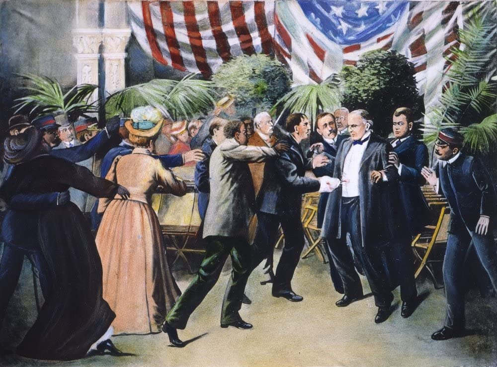El asesinato del Presidente William McKinley.