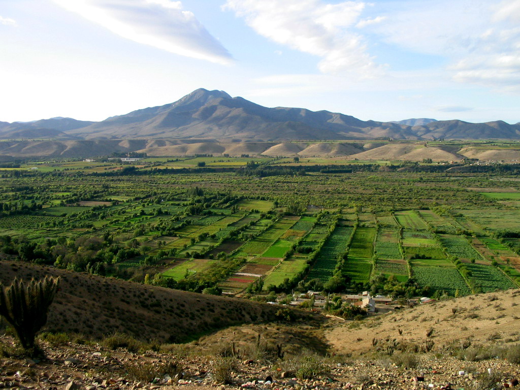 Vista del valle de San Julián.