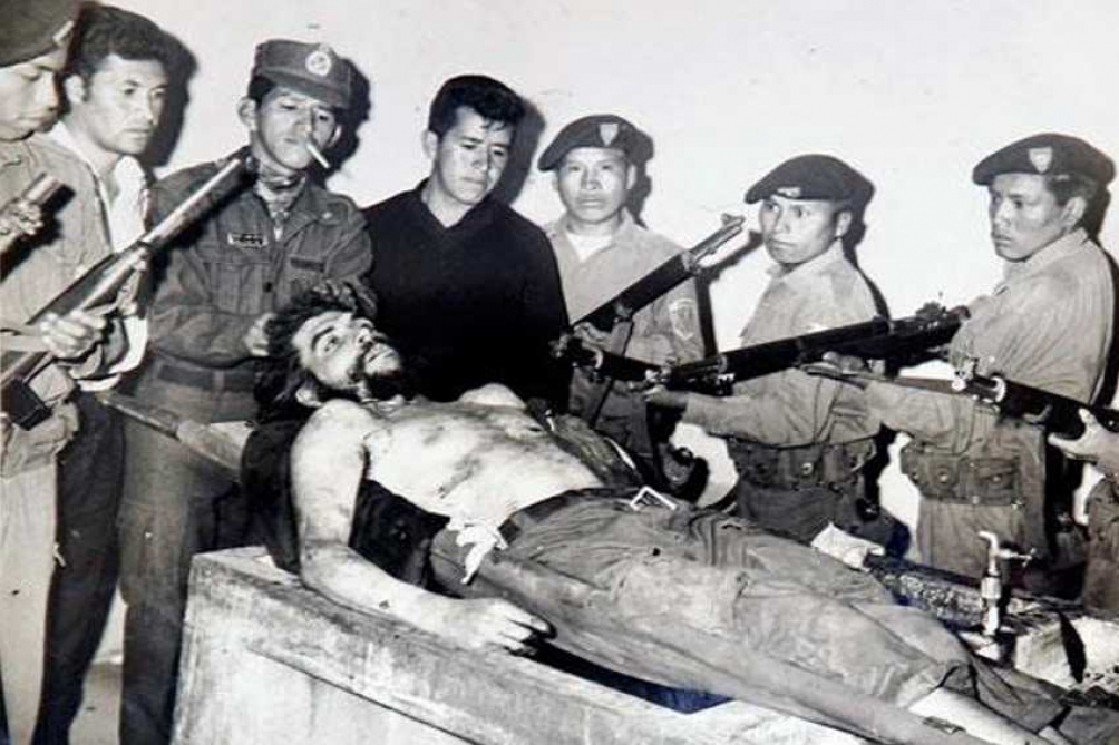 El cadáver del Che Guevara.