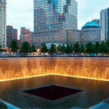 La supuesta foto de un ángel en el lugar tomada donde estaba el World Trade Center