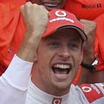 Jenson Button gana un mojado GP de Hungría