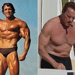 Fotos que muestran cómo envejecieron famosos que trabajaron intensamente su cuerpo