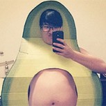 Fotos de disfraces de “última hora”: Entretenidas ideas para Halloween 2015