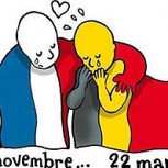 Ilustraciones por los atentados en Bélgica: Apoyo mundial en las redes tras los ataques