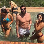 El “Rey de Instagram” gana millonaria apuesta: Fotos de cómo ostenta lujo, mujeres y armas