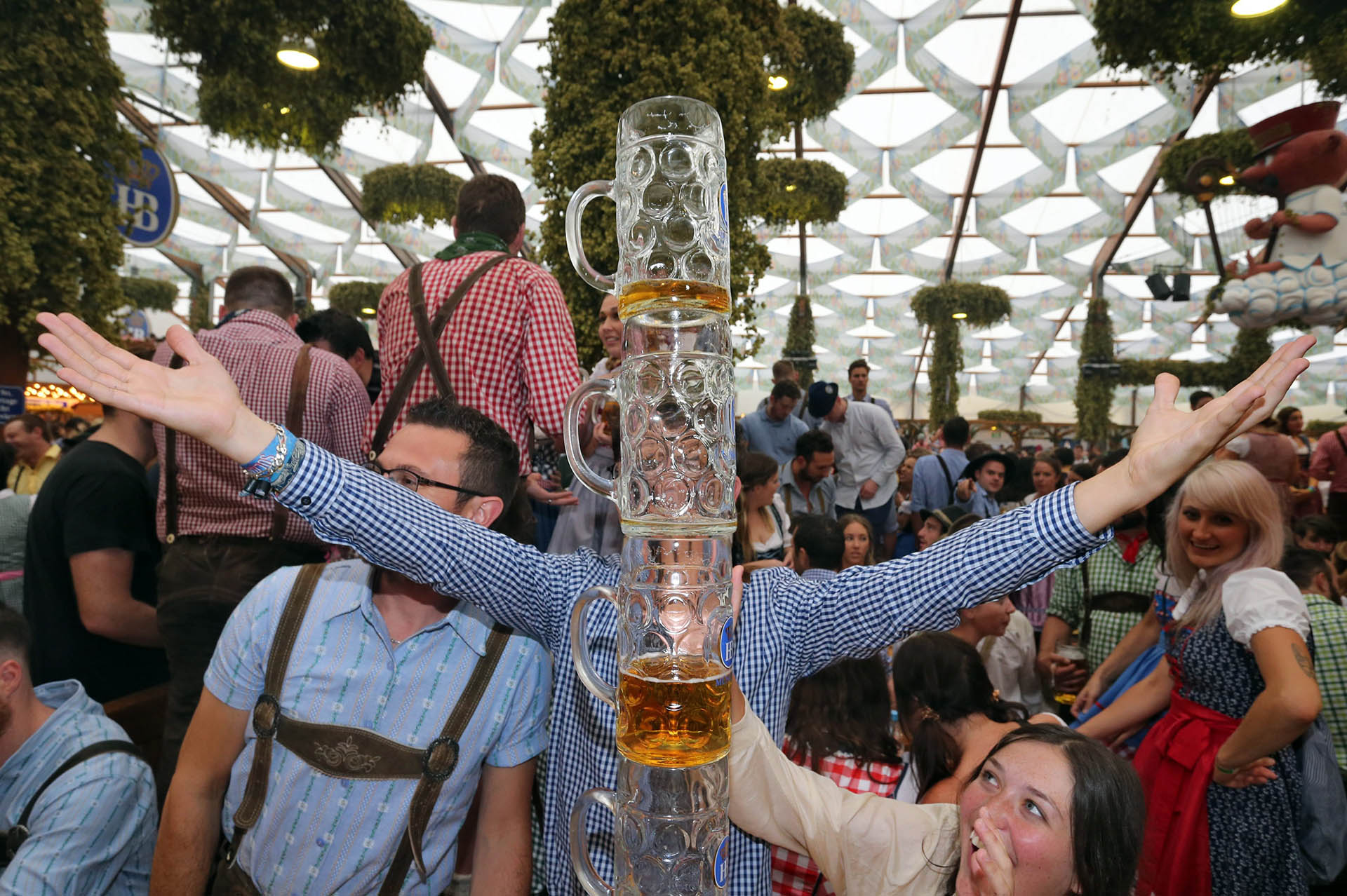 Oktoberfest alemán: Las mejores fotos de la gran fiesta mundial de la cerve...