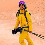 Como esquiando en Marte: Impresionante fenómeno de “nieve naranja” que cubrió las montañas del este de Europa