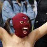Empoderadas y sin temores: Las mejores fotos de la marcha contra la violencia machista en Chile