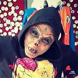 Fotos de Kalaca Skull: El escalofriante caso del tatuador que se sacó la nariz para asimilarse a una calavera