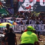 Fotos: Gran congregación de gente se dio en Plaza Italia para conmemorar el primer año del estallido social