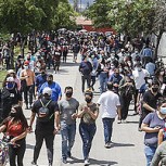Fotos: Grandes filas en locales de votación reflejan el interés por participar del Plebiscito