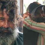Hombre sin techo recibe increíble milagro navideño: Se reencontró con su familia gracias a cambio de look