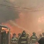 Fotos: Las devastadoras imágenes que dejó el incendió en la ciudad de Castro
