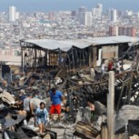 Iquique muestra los desoladores efectos del devastador incendio que destruyó más de 200 casas