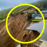 Nuevo socavón pone en jaque más edificios de lujo en Viña: Publican imágenes aéreas